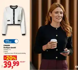 Lidl ESMARA Kardigan damski oferta