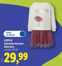 Lidl LUPILU Sukienka dresowa dziecięca oferta