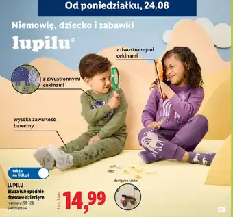 LUPILU Bluza lub spodnie dresowe dziecięce
