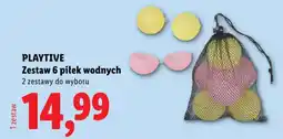 Lidl PLAYTIVE Zestaw 6 piłek wodnych oferta