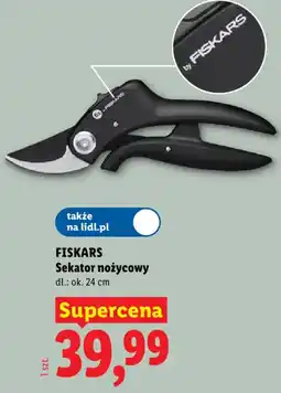 Lidl FISKARS Sekator nożycowy oferta