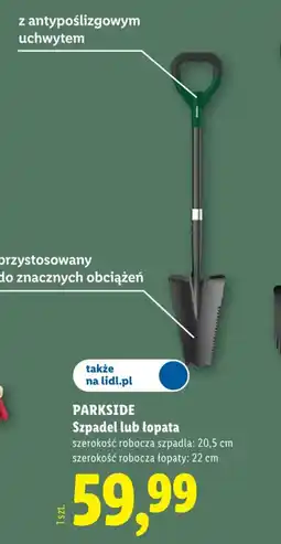 Lidl PARKSIDE Szpadel lub łopata oferta