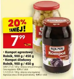 Twój Market Kompot agrestowy Rolnik oferta