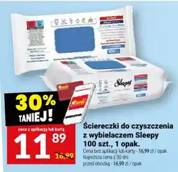 Twój Market Ściereczki do czyszczenia z wybielaczem Sleepy oferta