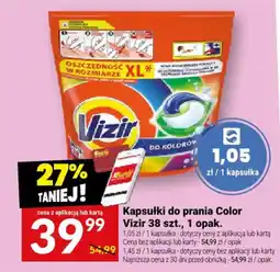 Twój Market Kapsułki do prania Color Vizir oferta
