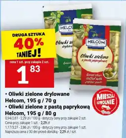 Twój Market Oliwki zielone drylowane Helcom oferta