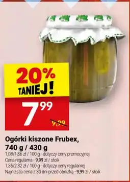 Twój Market Ogórki kiszone Frubex oferta