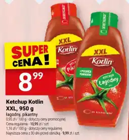 Twój Market Ketchup Kotlin XXL łagodny oferta