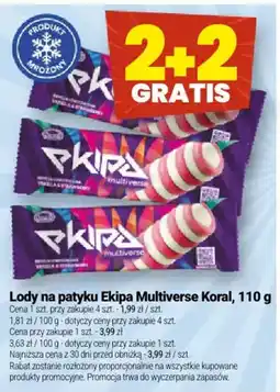 Twój Market Lody na patyku Ekipa Multiverse Koral oferta