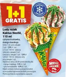 Twój Market Lody rożek Kaktus Nestlé oferta
