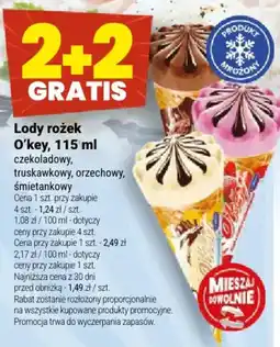 Twój Market Lody rożek O'key oferta