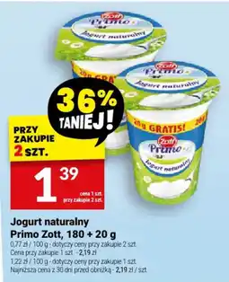 Twój Market Jogurt naturalny Primo Zott oferta