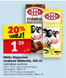 Twój Market Mleko Wypasione smakowe Mlekovita oferta