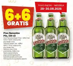 Twój Market Piwo Namysłów Pils oferta
