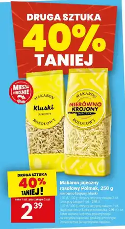 Twój Market Makaron jajeczny rosolowy Polmak oferta