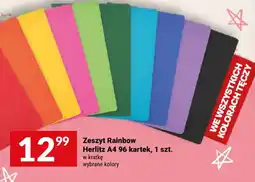 Twój Market Zeszyt Rainbow Herlitz oferta