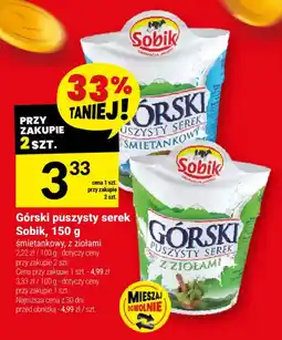 Twój Market Górski puszysty serek Sobik oferta
