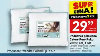 Twój Market Poduszka pikowana Cztery Pory Roku oferta
