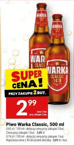 Twój Market Piwo Warka Classic oferta
