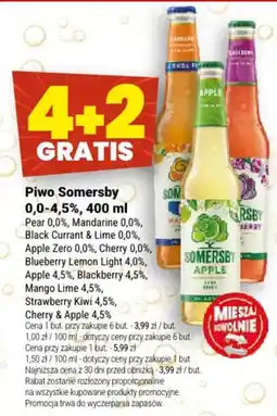 Twój Market Piwo Somersby oferta