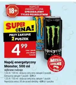 Twój Market Napój energetyczny Monster oferta