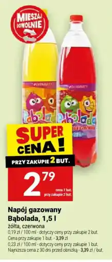 Twój Market Napój gazowany Bąbolada oferta