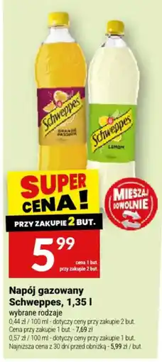 Twój Market Napój gazowany Schweppes oferta
