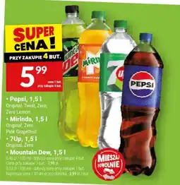 Twój Market Pepsi, Mirinda, 7Up, Mountain Dew oferta