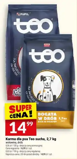 Twój Market Karma dla psa Teo sucha oferta