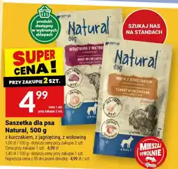 Twój Market Saszetka dla psa Natural oferta