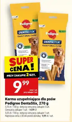 Twój Market Karma uzupełniająca dla psów Pedigree DentaStix oferta