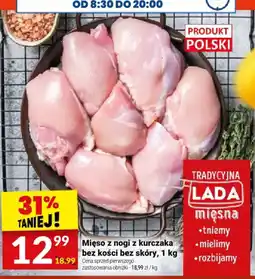 Twój Market Mięso z nogi z kurczaka bez kości bez skóry oferta
