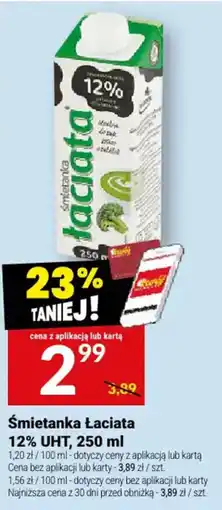 Twój Market Śmietanka Łaciata oferta