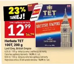 Twój Market Herbata TET Lord Grey, British Empire oferta
