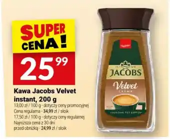 Twój Market Kawa Jacobs Velvet instant oferta