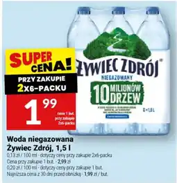 Twój Market Woda niegazowana Żywiec Zdrój oferta