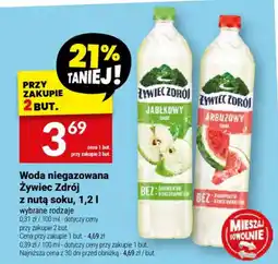Twój Market Woda niegazowana Żywiciel Zdrój oferta