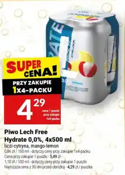Twój Market Piwo Lech Free Hydrate 0,0% oferta