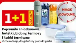 Auchan Pojemniki śniadaniowe, butelki, bidony, termosy i kubki termiczne oferta