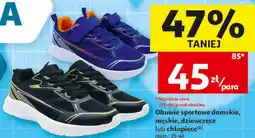 Auchan Obuwie sportowe damskie, męskie, dziewczęce lub chłopięce Inextenso oferta