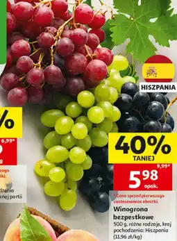 Auchan Winogrona bezpestkowe oferta