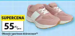 Auchan Obuwie sportowe dziewczęce Inextenso oferta