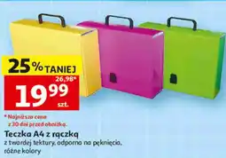 Auchan Teczka A4 z rączką oferta