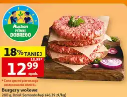 Auchan Burgery wołowe Auchan Pewni Dobrego oferta