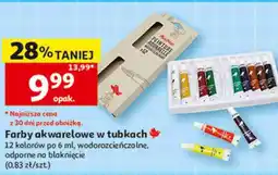 Auchan Auchan Farby akwarelowe w tubkach oferta