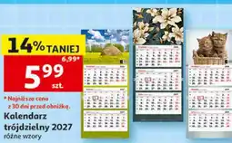 Auchan Kalendarz trójdzielny 2027 oferta