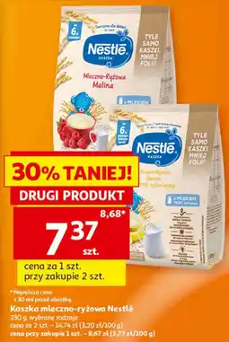 Auchan Kaszka mleczno-ryżowa Nestlé oferta