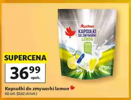 Auchan Kapsułki do zmywarki lemon Auchan oferta