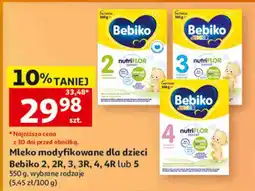 Auchan Mleko modyfikowane dla dzieci Bebiko oferta
