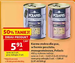 Auchan Karma mokra dla psa, w formie pasztetu, monoproteinowa, Polaris oferta